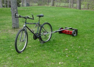 Matt Langley's Original Mower Bike
