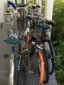 Tons 'o bikes in Bozeman